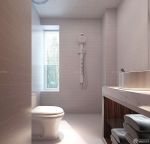 简约卫生间浴室毛巾架设计效果图片