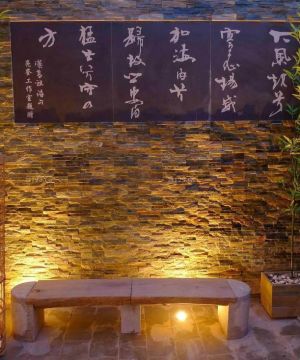 2025古典主义风格中式入户花园效果图欣赏