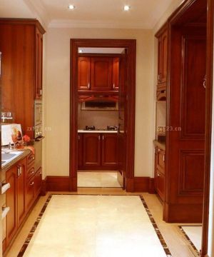 美式小户型玄关柜布置厨房玄关设计效果图欣赏
