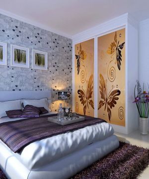 2023最新东南亚风格小户型室内卧室设计效果图