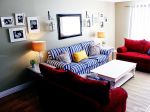 宜家家居小户型装修地中海风格客厅沙发摆放设计图