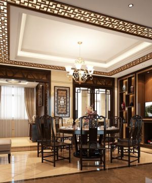古典主义风格客厅装饰酒柜欣赏