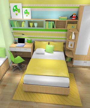  最新简约风格小户型儿童房设计图欣赏