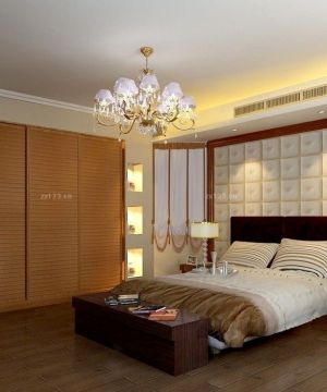 家装主卧室衣柜柜门设计图片大全