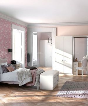 2025女生卧室衣柜柜门装修图片欣赏