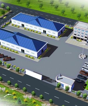 小型工业厂房设计效果图片欣赏