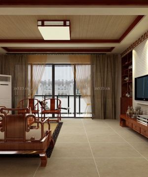 2023 新中式风格家装客厅设计图片