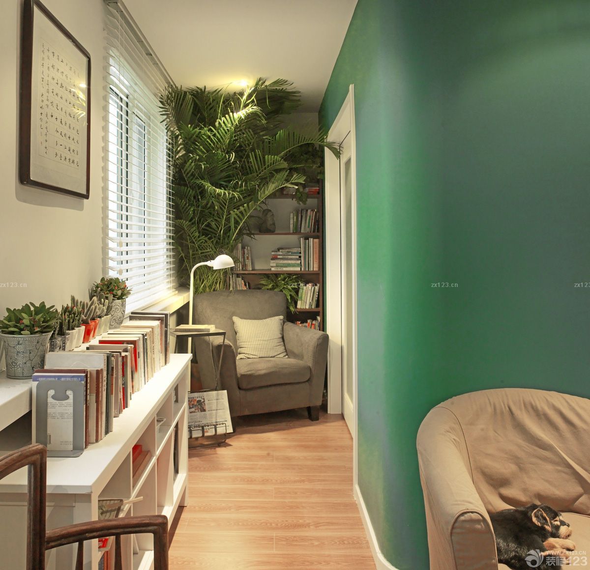 2025最新简约田园风格小户型阳台设计效果图欣赏 