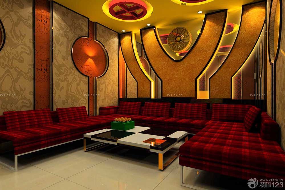 家庭ktv圆形吊顶装修设计风格