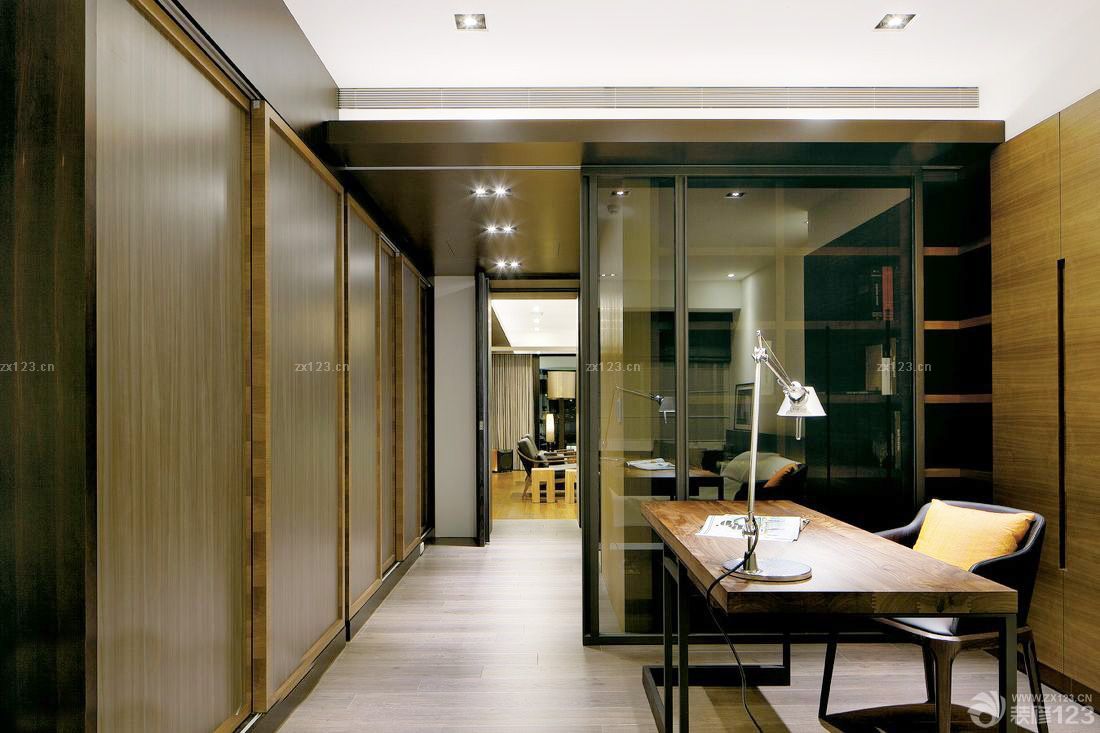 2025现代风格玄关隐形门家装效果图片