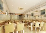 2025最新中式快餐店石膏板吊顶装修效果图