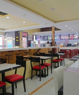 2025特色快餐店现代简约风格装修实景图