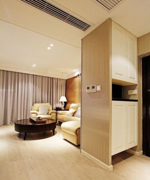 2025最新现代家装客厅玄关鞋柜装修效果图欣赏 