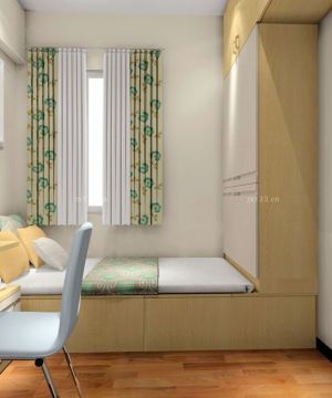 现代简约小户型阳台改卧室日式榻榻米装修效果图片大全
