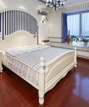 最新卧室装修地中海风格窗帘设计效果图欣赏
