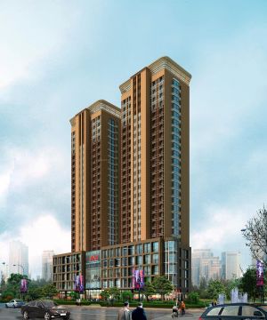 2025多层商住楼住宅设计效果图