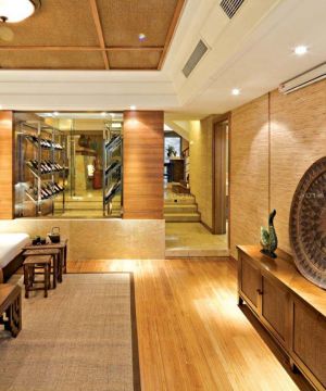 东南亚风格9平米客厅装修效果图片大全