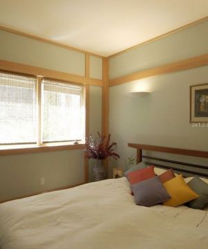 日式风格56平米简装小户型卧室设计效果图欣赏