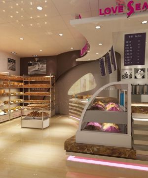 2025面包店室内天花板设计效果图