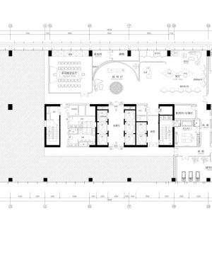 2023最新商务会所平面布置效果图纸