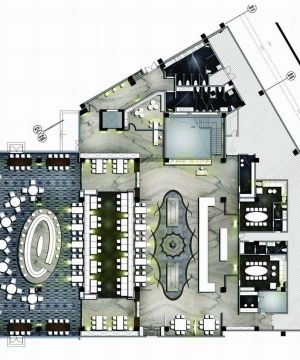 2025商务会所平面设计图