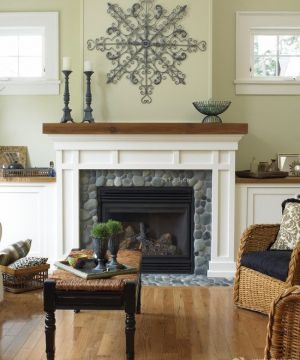 欧式风格背景墙实木地板贴图效果图欣赏