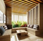 日式洋房入户花园设计图片