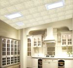 现代简欧风格厨房pvc扣板吊顶装修效果图片大全