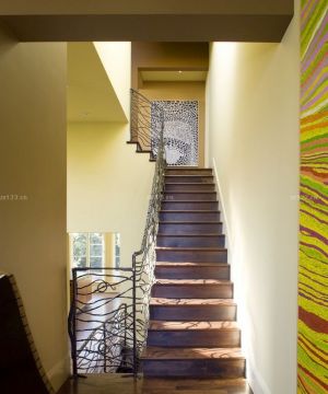 2025最新现代别墅房屋楼梯设计效果图
