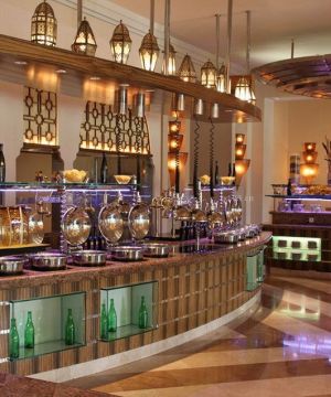 2023最新小酒吧吧台东南亚装修风格