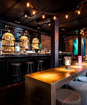 2023最新小酒吧现代美式装修风格效果图大全