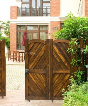 2025最新中式风格别墅围墙大门图片欣赏