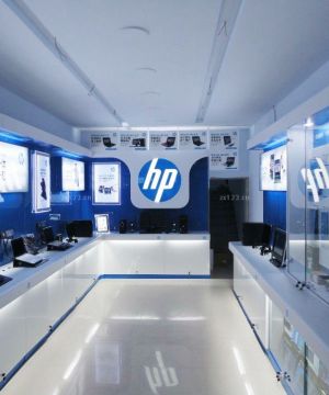 最新现代风格电脑店面装修实景图欣赏