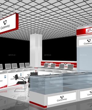 2025最新后现代风格电脑店面设计图
