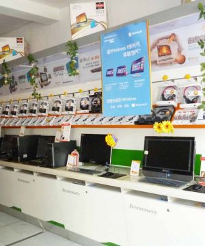 2025现代小型电脑店面设计效果图片大全