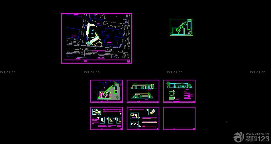 最新公共卫生间格局平面图