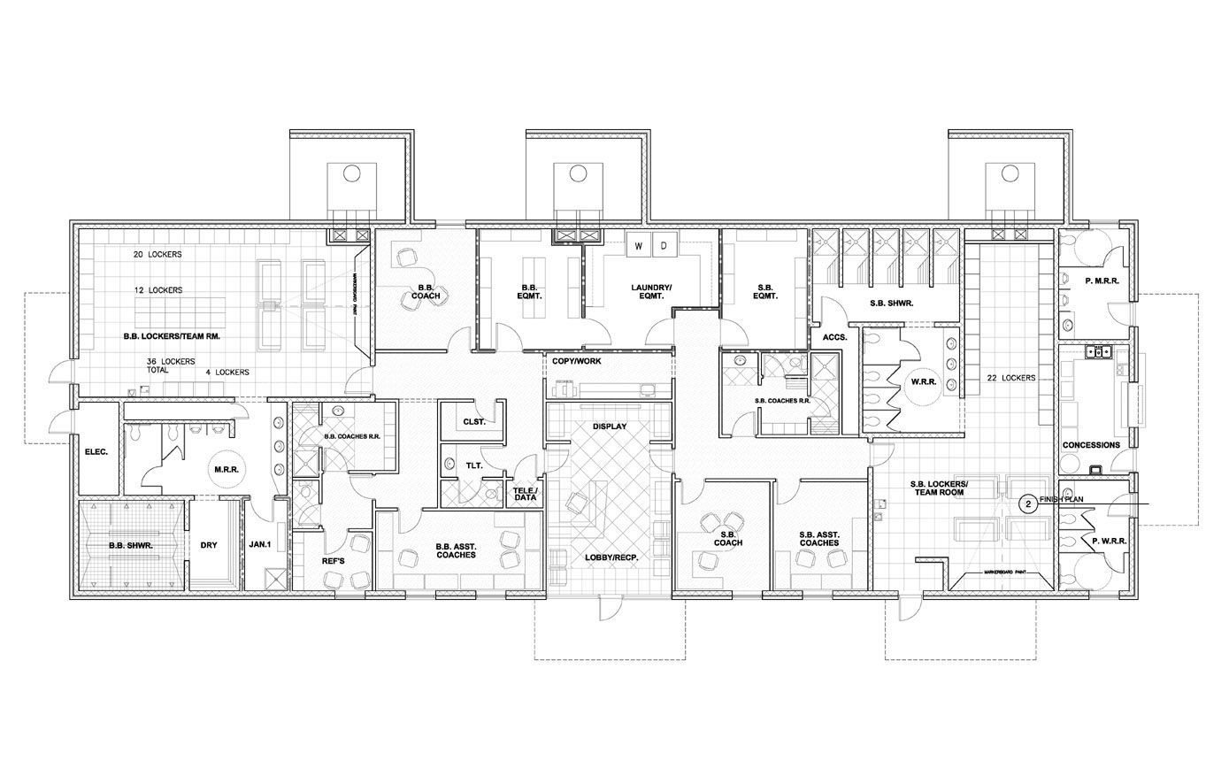 国外公共卫生间平面图设计