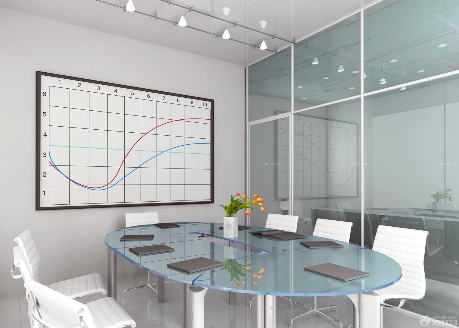 小型会议室布置会议室桌椅布置效果图