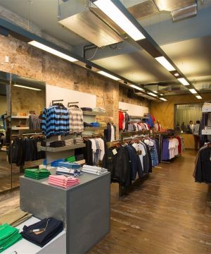 2025最新美式风格服装店面设计装修实景图