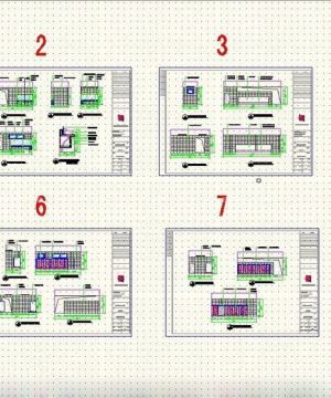 最新现代公共卫生间详细平面图