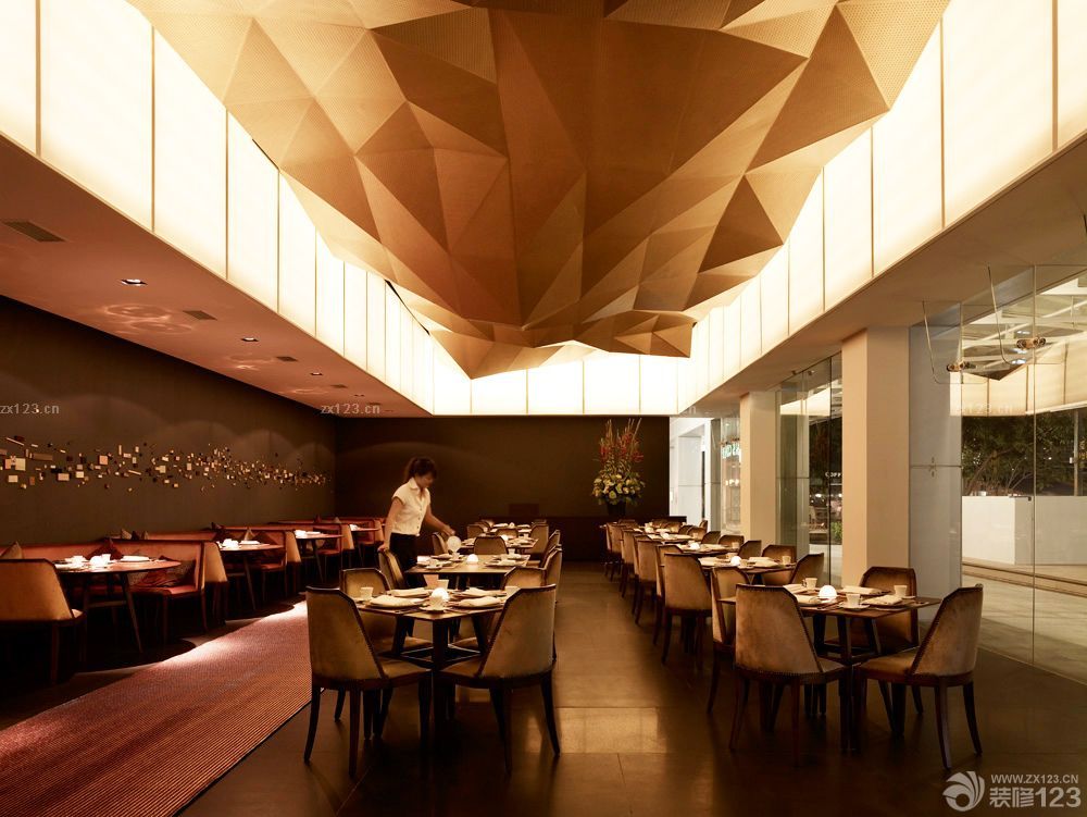 2025西式快餐店装饰实景图欣赏