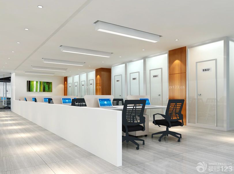 小型写字楼吊顶设计图