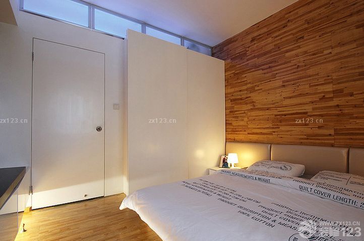 时尚小户型卧室隐形门设计效果图片欣赏