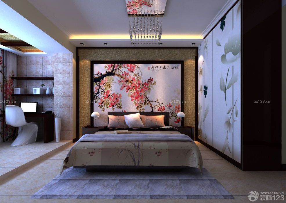 2025最新卧室隐形门 装修设计图片大全