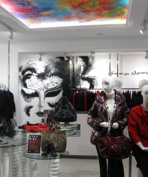 2025私营精品女装小服装店面设计效果图片大全