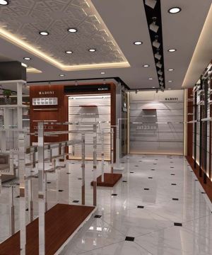 2025最新现代风格小面积服装店装修布局设计