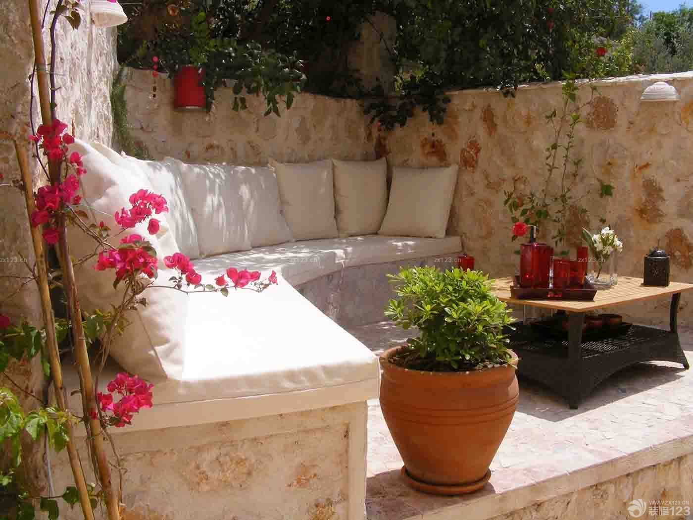 创意别墅花园艺术围墙设计样板大全