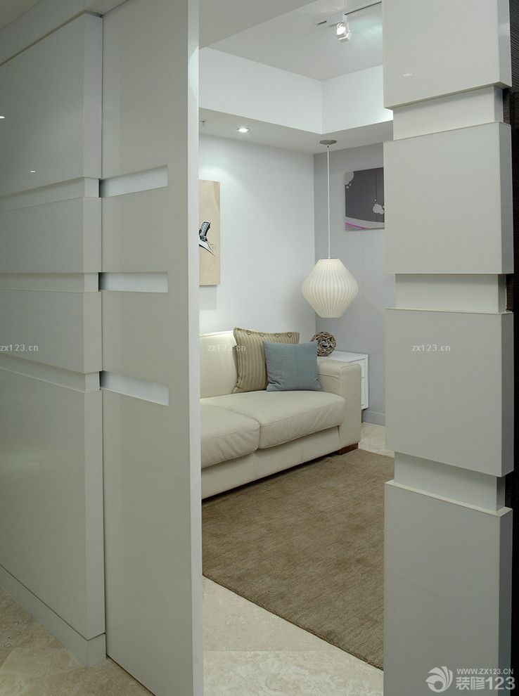  2025小户型diy装修隐形门背景墙装修设计图片