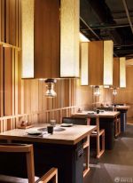 简约日式风格小型奶茶店装修样板