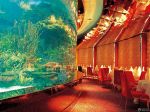 迪拜七星级酒店海底特色餐厅装修效果图片